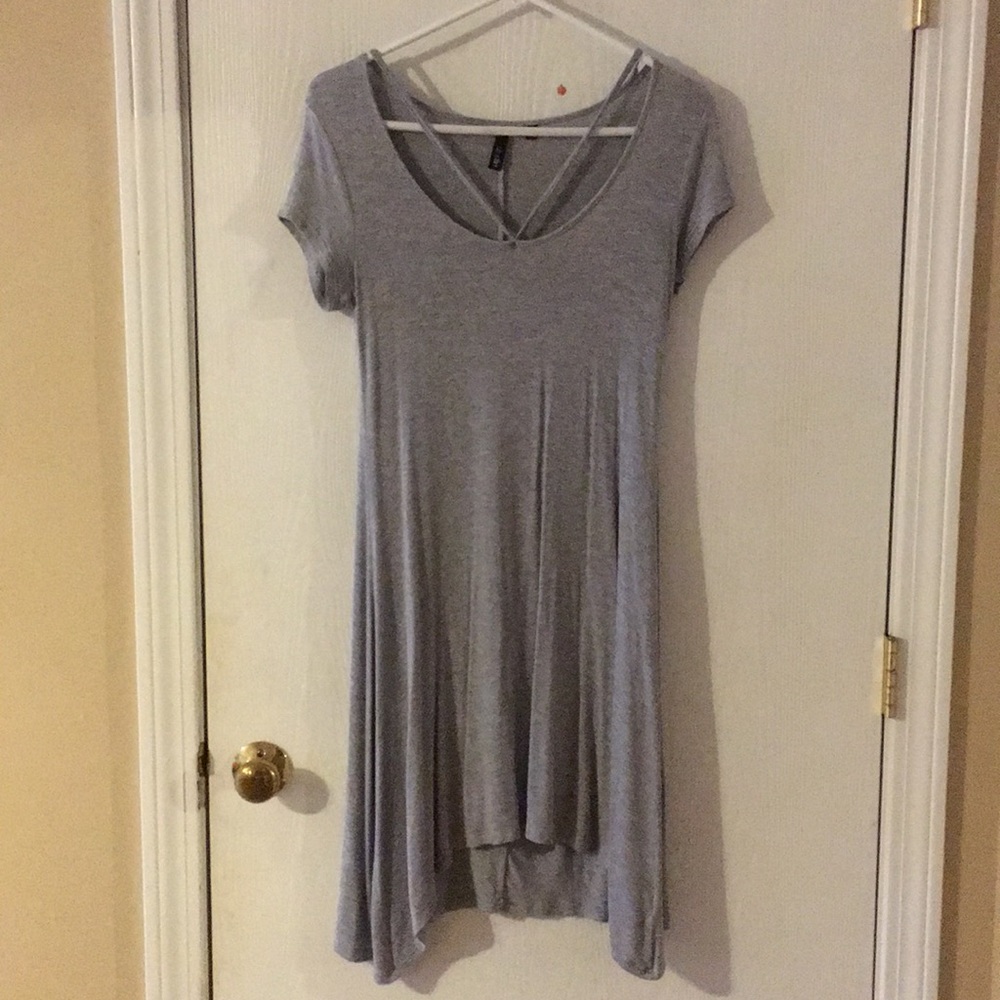 Cut-out t-shirt dress